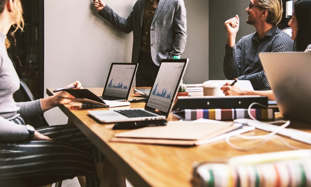Business owner reviewing legal checklist for starting a small business